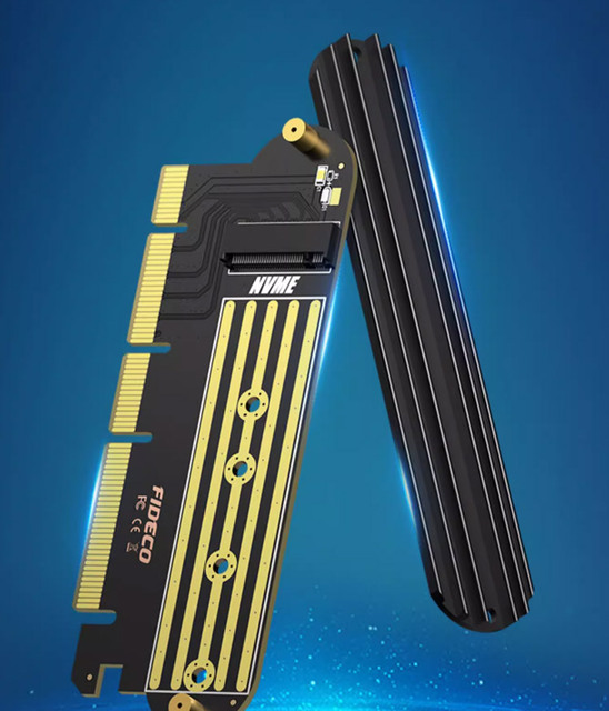M2 NVME to PCIe 4.0 X16 Adapter