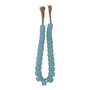Ghirlanda di Perline con Nappe in Juta per Decorazione Domestica, Moderno Ornamento da Parete per Bagno, Ufficio, Soggiorno - Product Image 5