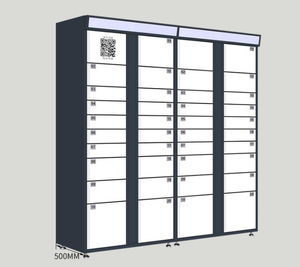 Casier de livraison électronique intelligent pour colis avec code QR, en acier laminé à froid, revêtement en poudre respectueux de l'environnement, fabriqué en Chine - Product Image 3