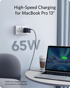<span class=keywords><strong>Cargador</strong></span> Anker 735 Nano II de 65W GaN II, <span class=keywords><strong>Cargador</strong></span> Rápido de Pared con 3 Puertos USB C, Adaptador Compacto PPS para MacBook, iPhone y <span class=keywords><strong>Samsung</strong></span> - Product Image 4