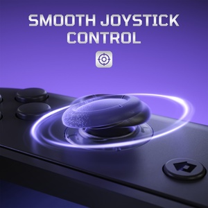 EXtremeRate Clear <b>Slate</b> Black Replacement 3D Joystick for Nintendo Switch 2 Joycon - Product Image 5