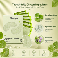 Masque Hydrogel Cristallin Anti-rides et Hydratant à l'Extrait de Centella Asiatica et de Nauplies d'Artémia pour le Contour des Yeux