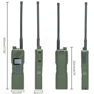 Hai cách <span class=keywords><strong>Radio</strong></span> AR-152 cầm tay Walkie Talkie Dual Band 12000mAh 15 Wát cao mạnh mẽ chiến thuật trò chơi BF-AR152 An-152 PRC-152 cho BF - Product Image 6
