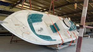 YAMANE YACHT barca da pesca in fibra di vetro 9.50m 31ft grigio chiaro vendita calda Console centrale in fibra di vetro con barca sportiva superiore - Product Image 6