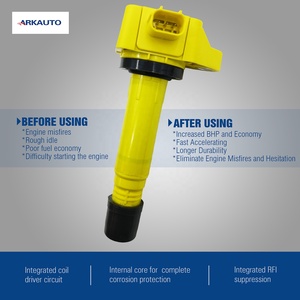 Bobina di Accensione ad Alte Prestazioni ARKAUTO 30520-RNA-A01 099700101 UF582 per <span class=keywords><strong>HONDA</strong></span> Civic <span class=keywords><strong>Accord</strong></span> 1.8 2.0 <span class=keywords><strong>2.4</strong></span> R20A1 K24A1 R18A1 - Product Image 3