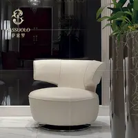 Sassulolthe sofá de pessoa única com o mais novo design contratado e moderno é recreativo e baixo sofá de sala de estar móveis