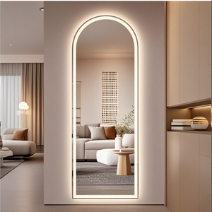 Arche personnalisée Dressing Miroir mural complet intelligent avec lumière <span class=keywords><strong>LED</strong></span>