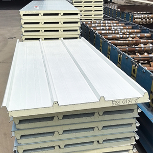 Pu Foam Aluminum <strong>Roof</strong> <strong>Sandwich</strong> <strong>Panels</strong> Building Material Polyurethane <strong>Sandwich</strong> <strong>Panel</strong> Metal Pu Pir <strong>Sandwich</strong> <strong>Roof</strong> Wall <strong>Panel</strong> - Product Image 2