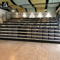 Système de sièges rétractables pour tribunes télescopiques électriques de gymnase intérieur Smart Sports Arena