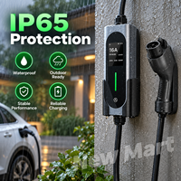 类型 1 J1772 电动汽车壁挂式充电器 FCC RoHS 3.8kW 7.6kW 9.6kW 16A 32A 40A 240V APP WiFi 蓝牙 定时器 IP65 IK10 OEM ODM 供应商