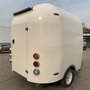 Camion de nourriture mobile personnalisable de 2,5 mètres, équipement de cuisine complet, chariot à desserts, café, <span class=keywords><strong>concession</strong></span>, mini remorque alimentaire - Product Image 4