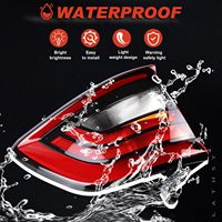 Luces Traseras LED para Automóviles, Iluminación Externa para Dodge Durango 2014 2015 2016 2017 2018 2019 2020