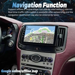 Radio Android para Auto Infiniti G25 G35 G37 2004-2013, Navegación GPS, Audio, Estéreo, Reproductor Multimedia de Video, Unidad Principal, CarPlay - Product Image 3