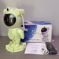 Projecteur de ciel étoilé Astronaute Lumière nocturne spatiale Musique Projecteur astronaute Lampe pour décoration de la maison