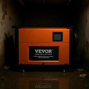 Deshumidificador Comercial VEVOR de 125 Pintas con Descongelación Automática para Restauración de Daños por Agua, Espacios Reducidos y Almacenes - Product Image 2