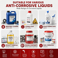 Machine de remplissage automatique de bouteilles de liquide chimique anti-corrosion pour nettoyant acide et nettoyant WC