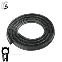 Bandes de protection en forme de U Bande d'étanchéité en caoutchouc mousse EPDM pour fenêtres de porte de voiture Traitement de coupe personnalisé disponible