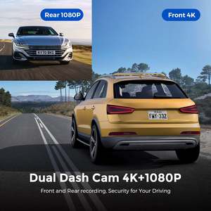 กล้องติดรถยนต์ <span class=keywords><strong>AZDOME</strong></span> <span class=keywords><strong>M300s</strong></span> 4K HD 2Ch WIFI ADAS โหมดจอดรถ 24 ชม. WDR G-sensor บันทึกแบบวนซ้ำ พร้อมระบบติดตาม GPS - Product Image 3
