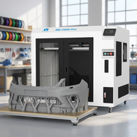 3D-принтер Mingda MD-1000 Pro для крупногабаритных деталей, 1000 мм, для автомобильных бамперов, 3D-принтер для автопрома
