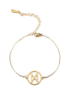 Pulsera bañada en oro de 18k para hombre, Talismán, runas para pulsera, amuleto, joyería mágica, cadena de acero inoxidable - Product Image 5