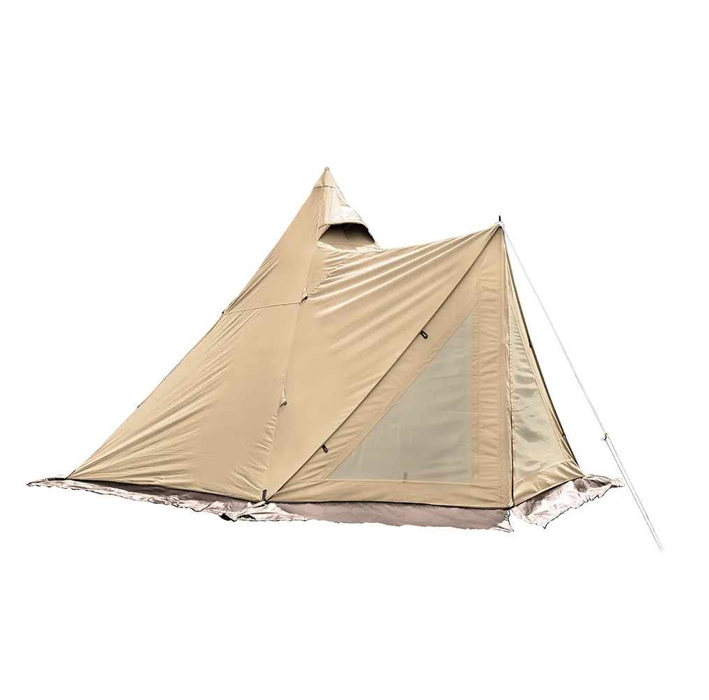 Tente dôme blanche imperméable à Double couche pour personnes, camping, pêche