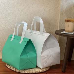 Bolsa Térmica de Aluminio para Alimentos, Bolsa de Almuerzo, Bolsa de Pastel, Bolsa Aislante de Polipropileno No Tejido, Promocional, Duradera y a la Moda, al por Mayor - Product Image 4