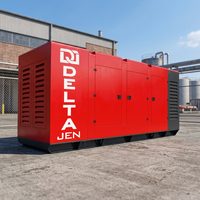 Delta Jen DJ-B-55 55kVA 44kW Baudouin Dieselgenerator 400V 3-Phasen Schalldämpfendes Gehäuse Stromaggregat Wassergekühlt Elektrischer Start