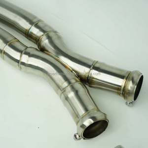 Tubo <span class=keywords><strong>di</strong></span> <span class=keywords><strong>Scarico</strong></span> a V in Acciaio Inox, Tipo a <span class=keywords><strong>Innesto</strong></span> Diritto, Sistema <span class=keywords><strong>di</strong></span> <span class=keywords><strong>Scarico</strong></span> con Lunghezza Uguale, Tubo a Z Diritto Centrale per BMW 2018-2023 - Product Image 6