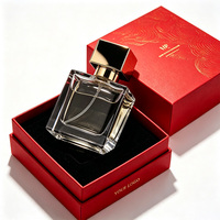 Boîte cadeau de luxe pour parfum, sur mesure, avec couvercle rigide, en carton et papier, impression de logo personnalisée, estampage à chaud, vente en gros