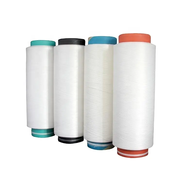 wholesale Cheap POY 75/36 75/72 150/144 SIM Polyester Micro Filament Recycled Yarn for Fabric Webbing