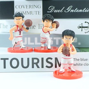 Décoration de voiture Japonais 3D Cool Cartoon <span class=keywords><strong>Dunk</strong></span> Sakuragi Hanamichi Action Figures Cadeaux en gros Pendentif Action Figure Custom - Product Image 5