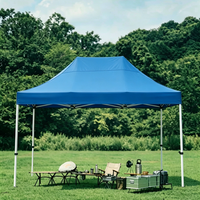 Tente pliante pop-up double face personnalisée, 10x13, imperméable et robuste, pour exposition, marché de rue, vendeur de nourriture