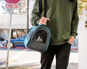Transportadora de Mascotas Aprobada por Aerolíneas - Resistente al Agua, Plegable, Jaula de Lona para Gatos, Perros Pequeños, Cachorros y Animales Pequeños - Product Image 3