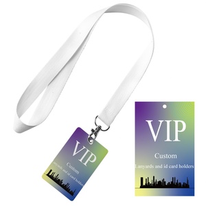 Custom Soft Plastic Id <b>Working</b> <b>Name</b> <b>Badge</b> Pvc Card Holder Lanyard With Card Holder With <b>Badge</b> - Product Image 3