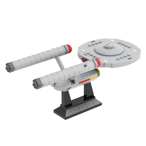 MOC1207 mooxi u.ss modello di serie creativa aziendale anime in plastica Action Figure Puzzle set di mattoncini per bambini giocattoli - Product Image 4