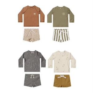 Traje de Baño de Dos Piezas para Bebés, Diseño de Dibujos Animados, Ropa de Playa para Niños - Product Image 1