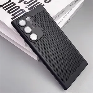 Funda Transpirable con Disipación de Calor para <span class=keywords><strong>Samsung</strong></span> S25 S24 S23 S22 S21 S20 FE <span class=keywords><strong>Note</strong></span> 20 Ultra <span class=keywords><strong>10</strong></span> <span class=keywords><strong>Plus</strong></span>, Resistente a Impactos, Refrigerante, Carcasa Rígida - Product Image 2