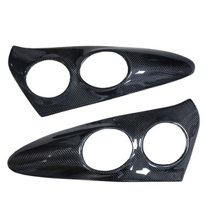 Bordure décorative de lampe en fibre de carbone pour Mercedes-Benz <span class=keywords><strong>Smart</strong></span> <span class=keywords><strong>Roadster</strong></span> 2003-2010 - Product Image 1