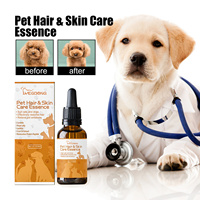 Lotion Essentielle Apaisante pour Poils d'Animaux – Menthe, Camomille, Centella Asiatica – Formule Apaisante pour Chiens et Chats – Soulagement Peaux Irritées – Pour une Peau Douce et Moelleuse