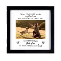Cadre photo populaire en MDF noir avec plexiglas, format A4, 5, 6, 7, 8, 10 pouces, pour affichage mural, idéal pour les souvenirs de nouveau-né et d'animaux de compagnie