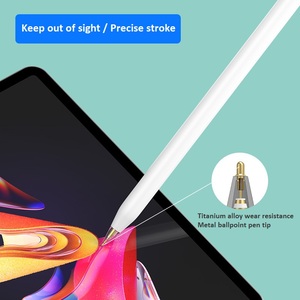 Punta de Repuesto para Lápiz Óptico Resistente al Desgaste, Punta de Metal Transparente para <span class=keywords><strong>Apple</strong></span> <span class=keywords><strong>Pencil</strong></span> de 1ª y 2ª Generación - Product Image 5