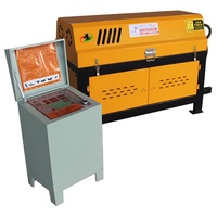 Machine automatique de redressage et de découpe de barres d'acier CNC
