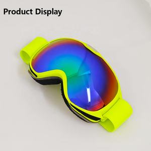 Lunettes de <span class=keywords><strong>ski</strong></span> et de snowboard pour enfants, matériau TPUPC, anti-buée, lentilles double couche, prix d'usine, 5-12 ans |   Revêtement REVO |   270 °   Vue large - Product Image 2