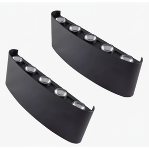 Applique LED Moderna di Lusso 20W Luce Bianca e Nera IP65 per Esterni Soggiorno Camera da Letto Hotel 220V Potenza 4W - Product Image 1