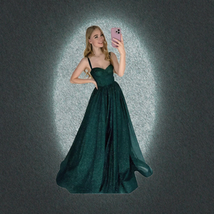 Sharon Said SF257 Dubai Red Elegant Regular Strapless Natural <b>Waist</b> Diamond <b>Beaded</b> Floor-Length Pencil 100% Polyester - Product Image 3