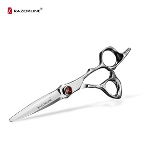 <span class=keywords><strong>AK19</strong></span> Japan Steel 440c Ciseaux de coiffure professionnels pour salon de coiffure professionnel - Product Image 6