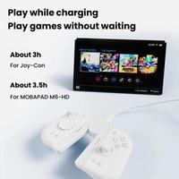 Soporte de Carga para Control Izquierdo y Derecho MOBAPAD SA1 para M6-HD / Switch (Blanco)