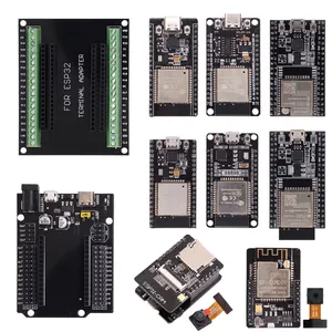 Carte de développement de connecteur de Module WIFI sans fil Lua CP2102 V2 D1 MINI ESP-12E Micro USB ESP8266 ESP32 CP2102 CH340 NodeMcu V3