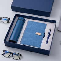 Ensemble Cadeau Stylo et Carnet PU de Haute Qualité Marque Starlink, Personnalisable (Couleur, Logo), Cadeaux d'Affaires pour Bureau, Café, Eau, Cadeaux d'Entreprise