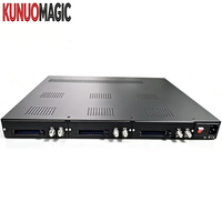 Décodeur professionnel 12-en-1 DVB-S2 HD CI IRD pour chaînes cryptées, débrouilleur satellite KUNUOMAGIC pour hôtels (en métal)